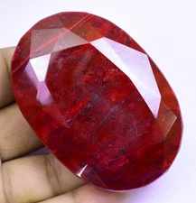RARE 790.00 Ct Natural HUGE Red Ruby Museum Grade Certified Oval Loose Gemstone