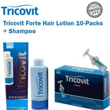TRICOVIT Forte Hair Lotion Monthly 10-Pack  Shampoo