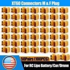 10Pcs - 100Pcs XT60 Male Female Bullet Connec...