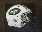 NEW YORK JETS HELMET NFL Fathead Wall Graphics 11" x 9"  (Poster/Sticker)