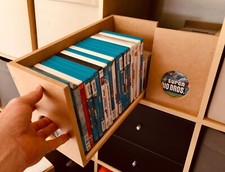 DVD / Game storage box - Holds 22 - To fit Ikea Kallax/Expedit - UK hand made