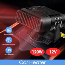 Car Heater 12V 120W Portable Electric Heating Fan Defogger Defroster Demister