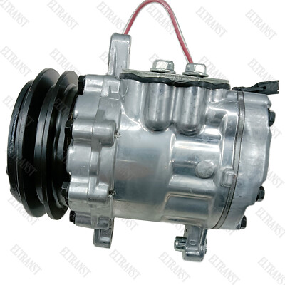 SD7B10 12V A/C Compressor FYD00007143 for John Deere 30G 35G Hitachi ZAXIS30U-5N