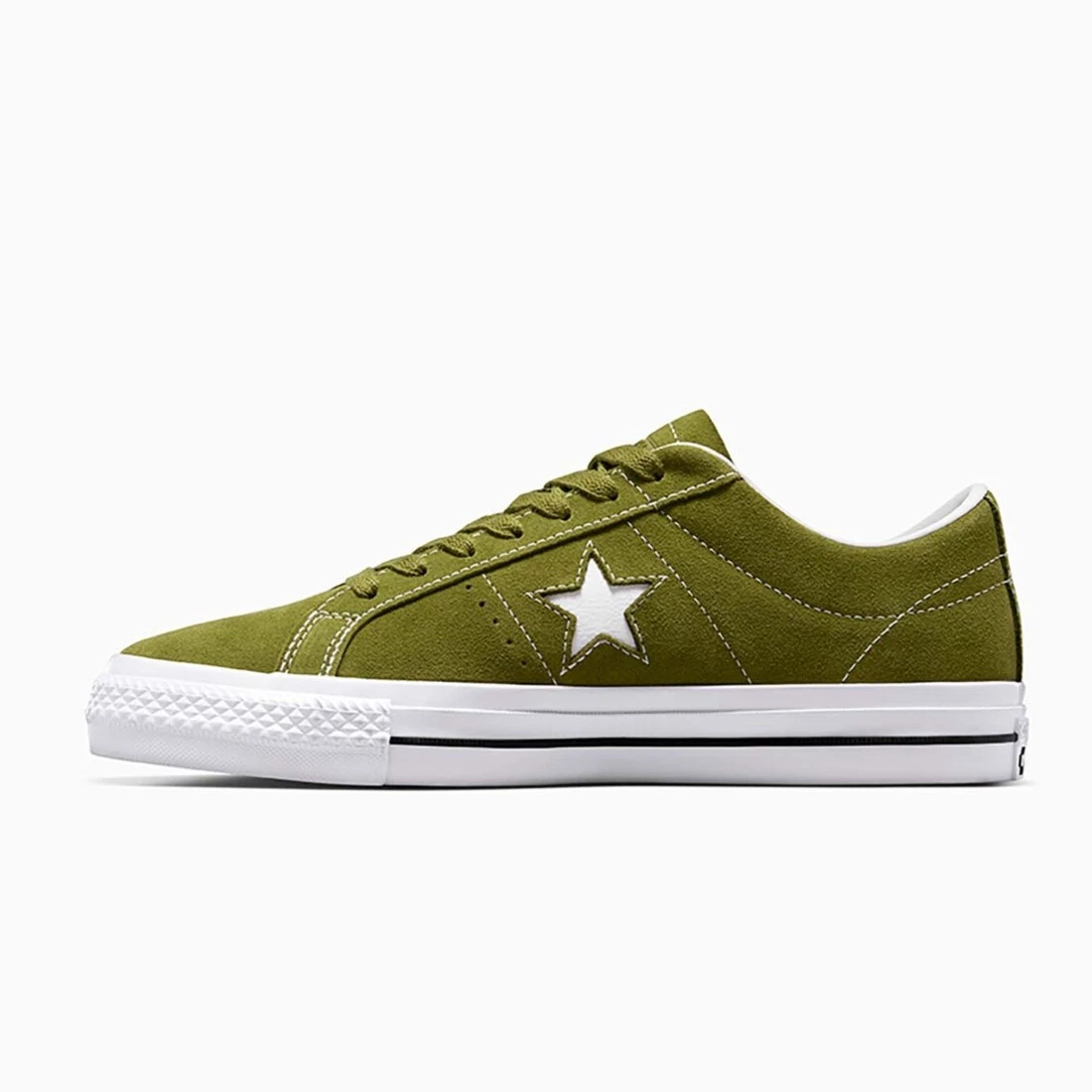 New Womens CONVERSE CONS ONE STAR PRO SUEDE 1 GREEN A04599C US W 5