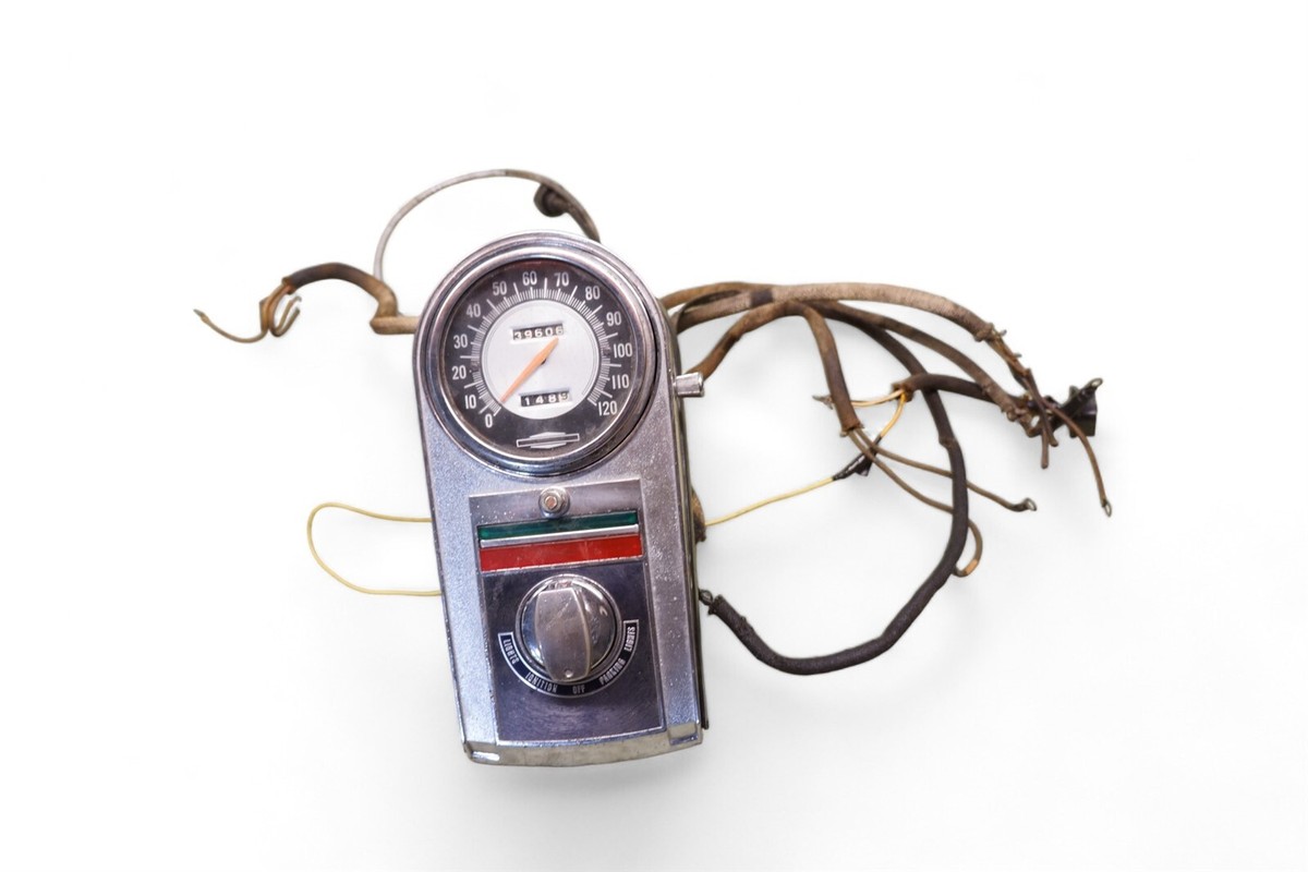 1968 Harley Shovelhead Panhead Fl Flh Duo Electa Glide *2865 Dash