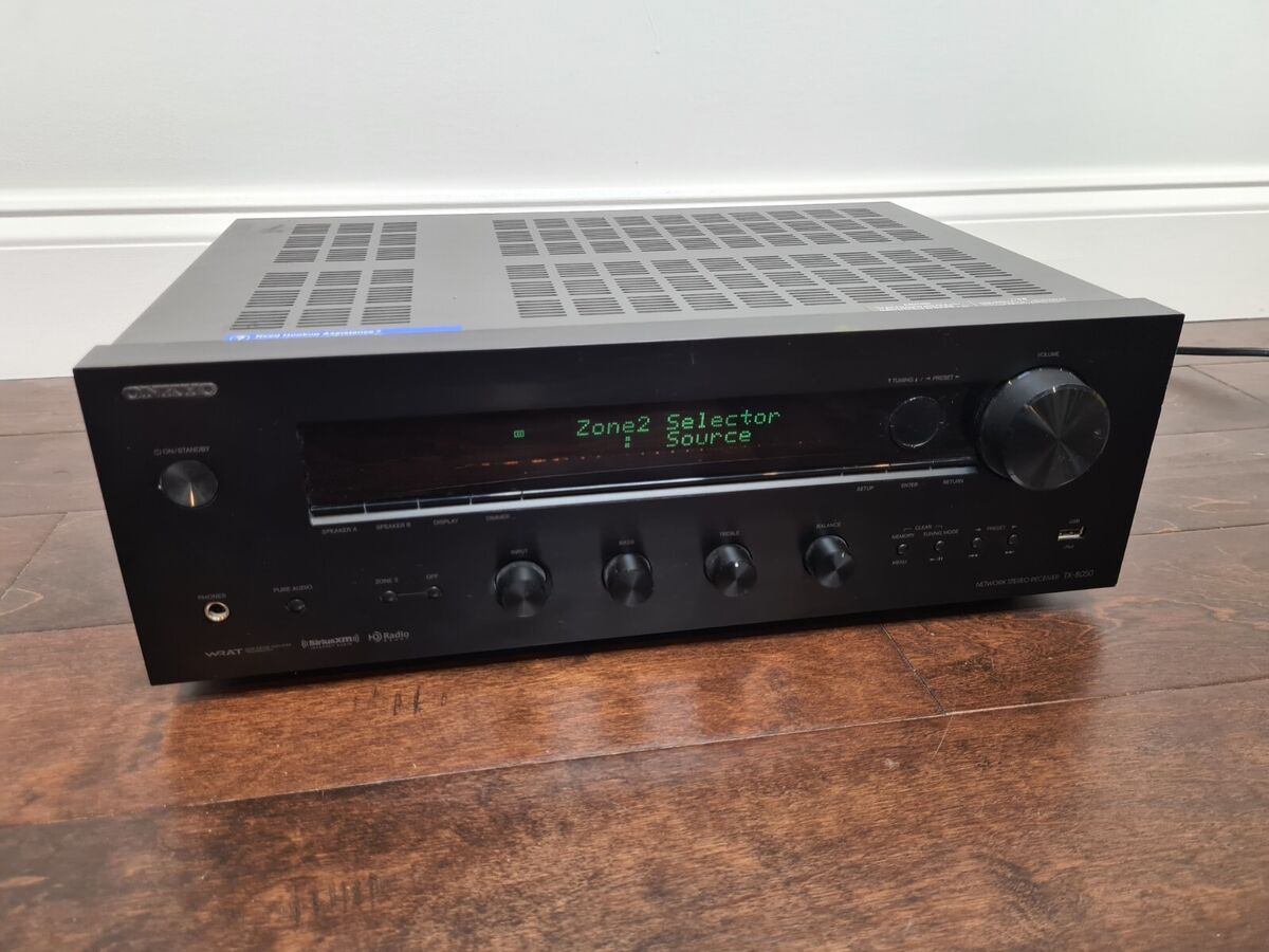 Onkyo TX-8050 2-Channel Audio/Video Receiver AM/FM Radio Onkyo TX-8050 2-Channel Audio/Video Receiver AM/FM Radio