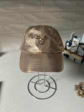 Disney Parks Mickey Mouse Rose Gold Sequin Adult Baseball Cap Hat