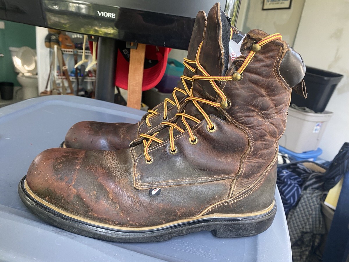 Red Wing Shoes Men\'s Brown Leather Work Boots dynaforce sz 11 6” Red Wing Shoes Lancaster ? | The Red Wing Insulated  main image 2