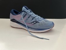 Womens Saucony Ride ISO Running Shoes Light Blue Lavender S10444-1 B-101 Sz 10