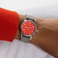 NOMOS Glashütte CLUB Campus Watch Non-Stop Red Hand-wound, boxed 8
