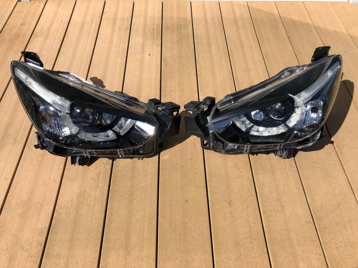 JDM 2018 Mazda 2 Demio DJ3FS DJ5FS DJ LED Headlights Lights