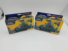 Final Faction - Alpha Team 1 - ARROW ATV - Action Figure Vehicle Lot Of 2 New
