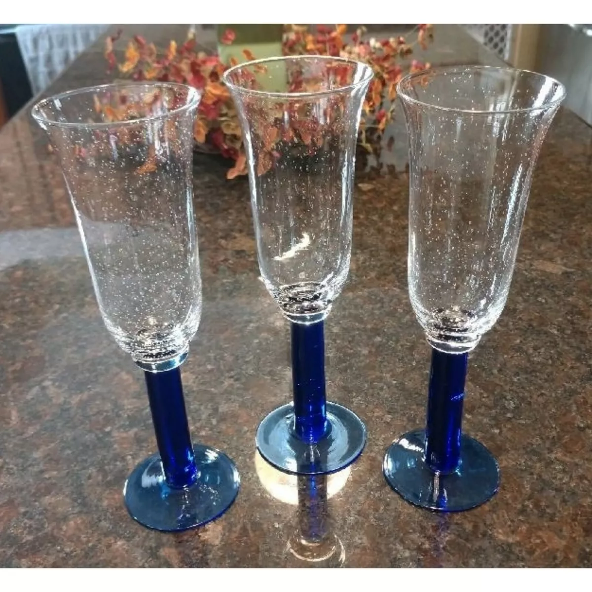 Thick stemmed cheap champagne glasses