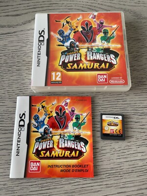 Power Rangers Samurai Nintendo DS Spiel 100% ORIGINAL