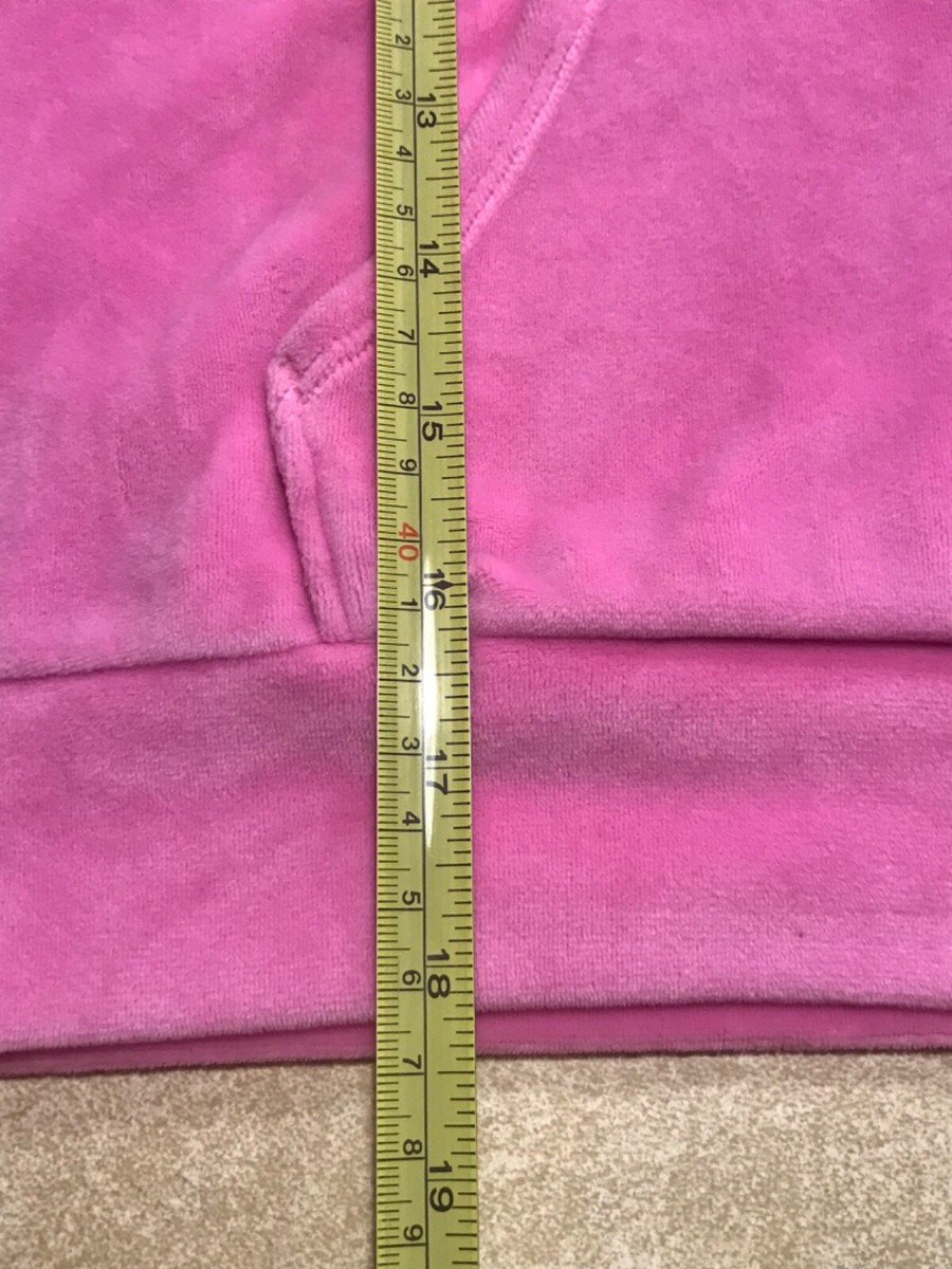 Felpa polo Victoria's Secret ROSA in pile rovesciato cropped