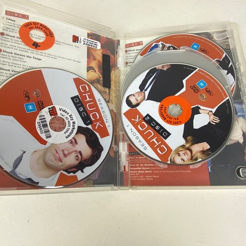 Chuck Complete Seasons 1 2 3 4 5 DVD Region 4 PAL 23 Discs *Ex Rental* VGC - Picture 12 of 12