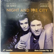 Night And The City (1992) Laserdisc - Robert De Niro, Jessica Lange - Sealed!
