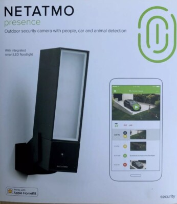 Netatmo Presence outdoor security camera w/detection and smart