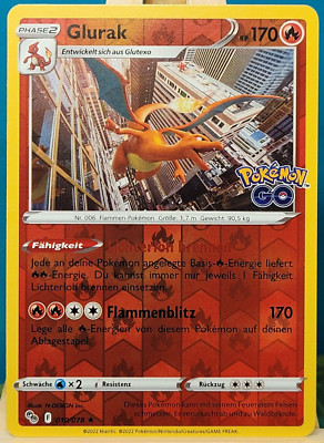 POKEMON - Pokemon Go - Glurak - 010/078 REVERSE HOLO - deutsch