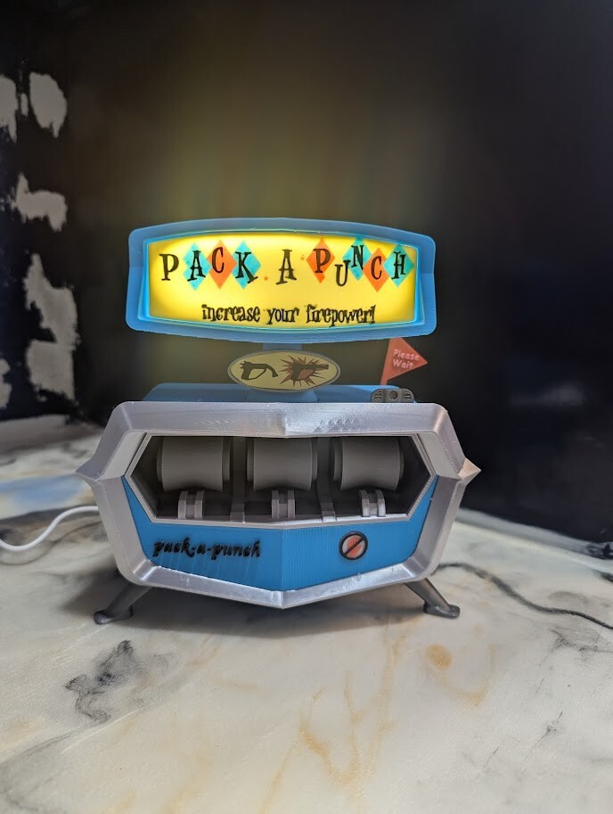 Call Of Duty Zombies Pack A Punch Machine LED | eBay