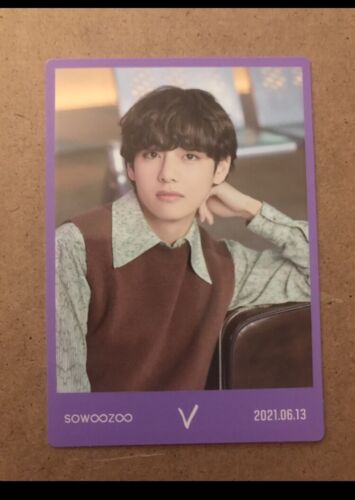 BTS BANGTAN Sowoozoo/Muster MESSAGE CARD mini PC TAEHYUNG V TAE TETE (1/8) - Picture 1 of 3