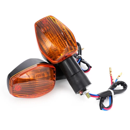 Front/Rear Turn Signal Lights Indicators For HONDA CBR600 F4 CBR900RR CBR1100XX - Picture 3 of 10