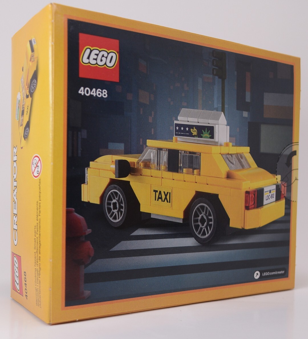 LEGO CREATOR 40468 | Yellow Taxi Cab Store Exclusive | New Sealed