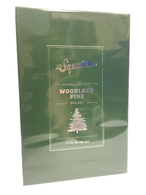 Dr. Squatch Natural Cologne - Woodland Pine For Men, 1.7 oz
