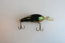 Lot #2900 Rapala Fat Rap FR-5 P Perch Color Finland Crankbait Good Condition