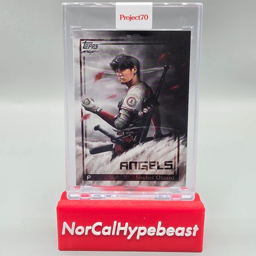 2021 Topps Project 70 SHOHEI OHTANI #491 design by Chuck Styles 1991 Angels E