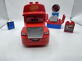 LEGO DUPLO Disney Pixar Cars 10417 Mack at the Race Partial Missing Cone