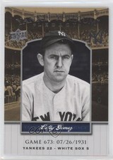 2008 Upper Deck Yankee Stadium Legacy Lefty Gomez #YSL673 HOF 9cf