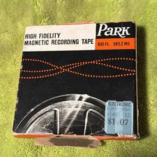 Park Brand High Fidelity Magnetic Recording Tape 600 Feet 5R3.2