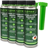Flotex Diesel Systemreiniger, 4 X 250Ml Additiv Dieselsystemreiniger