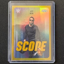 🔌IU 2026 TOPPS CHROME WWE SCOPE GOLD REFRACTOR /50 JEY USO
