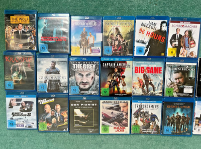 Blu-ray-Sammlung   -  21 x Filme  -  Titel siehe Fotos - Blu-ray