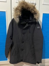 Parka Canada Goose Chateau Black Label Heritage, uomo - taglia small - antracite