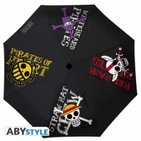 ABYstyle Regenschirm One Piece - Piraten-Embleme, Polyester, ABYUMB002