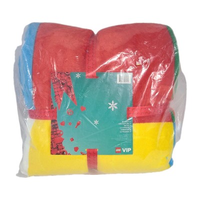 Lego New 2022 VIP Fleece Blanket 5007622 New Factory Sealed Exclusive Rare Soft