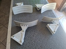 4 STAFFE AL TETTO SU BARRE PORTA BARCHE E GOMMONI