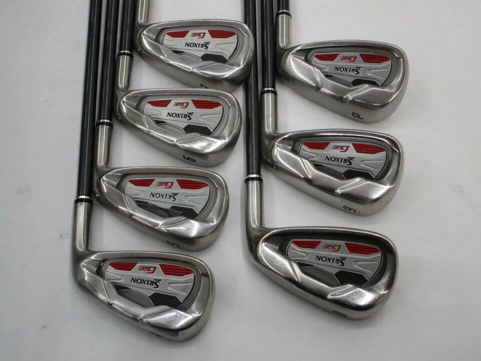 Dunlop Srixon GiE Iron Set 4-9,P RH SV-3019J R Flex Steel Shaft - Image 4 of 4