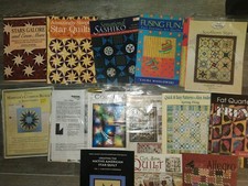 Lot 15 Quilting Books Magazines Quiltmaking Star Quilts Native American Patterns