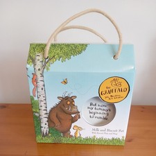 The Gruffalo Milk and Bscuit set Cup & Cookie Plate Julia Donaldson Ceramic