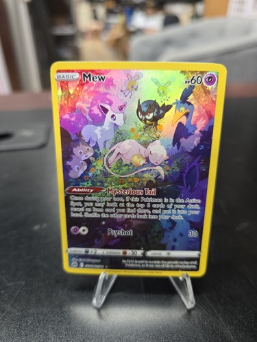 Mew Crown Zenith Gg10/gg70 Pokemon Card