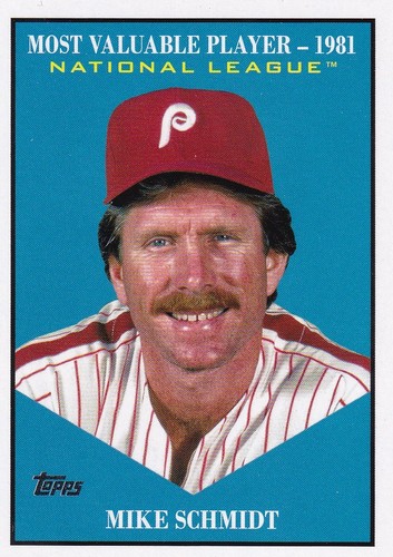 Mike Schmidt #MV-28 2025 Topps Update Most Valuable card