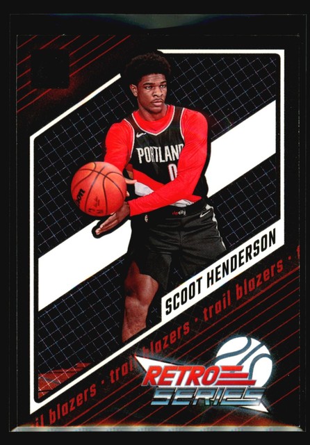 2023-24 Panini Donruss Scoot Henderson Retro Series RC #6