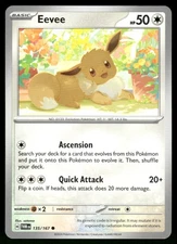 Eevee Common SV06: Twilight Masquerade 135/167 NM