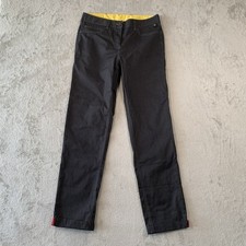 McDonalds Trousers Womens 6 R Grey Uniform Staff Dimensions L 29” Outfit Work