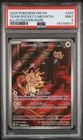 2025 Pokemon Destined Rivals Meowth 203/182 Illustration Rare PSA 9