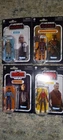 AWESOME NEW 4 MOMC VINTAGE COLLECTION STAR WARS FIGURES AHSOKA, BOBA FETT, LANDO